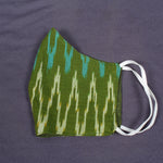 POCHAMPALLY IKAT COTTON FACE MASKS ( PACK OF 5 )-WSFMPOFMCT32