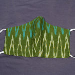 POCHAMPALLY IKAT COTTON FACE MASKS ( PACK OF 5 )-WSFMPOFMCT32